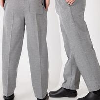 Šefo Padavėjo Kelnės Kelnės Uniforma Houndstooth M