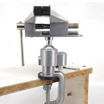 360 Degree Rotary Table Vise Bench Clamp Grinder Holder Drill Stand Rotating Tool As shown #1