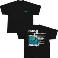 Nauja!!! Dua Lipa „Radical Optimism“ albumo dainų sąrašas 2025 m. Pakartotinis spausdinimas S-4XL Unisex marškinėliai M