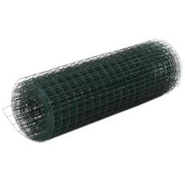 Vielos tinklas su PVC danga žalias 10x05m