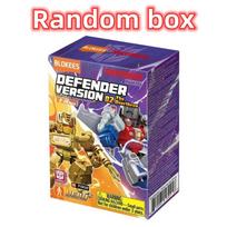 1/12vnt Mini Transformeriai 5,5cm Optimus Prime Bumblys Megatronas Thundercracker Robotai Veiksmo figūrėlės Statybiniai kaladėlės Sudūrimo žaislai