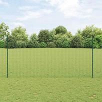 Tvorelės stulpas 22 pcs Žalia 200 cm Plienas