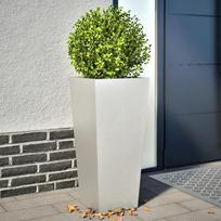 Sodo vazonai 2 vnt 35x35x75cm nerūdijantis plienas