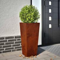 sodo vazonai 2 vnt 35x35x75 cm oro sąlygoms atsparus plienas