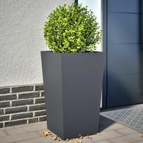 Sodo loveliai 2vnt antracito spalvos 45x45x75cm plienas