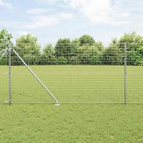 Tvora su stulpais Sidabro 12 x 10 m Plienas