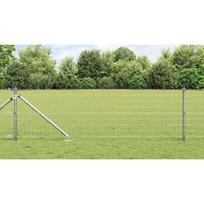 Tvora su stulpais Sidabro 04 x 10 m Plienas