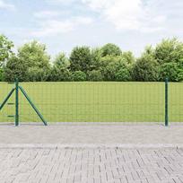 Tvora su stulpais Žalia 04 x 50 m Plienas ir PVC