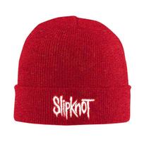 Nauji Slipknot Marškinėliai Šilta Megzta Kepurė Hip Hop Kepurė Rudens Žiemos Lauko Kepurės Unisex Suaugusiems red