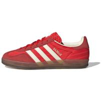 Gazelle Wmns Adidas Originals Indoor 'Red Pinstripe Satin' Women's JS1411 40.5