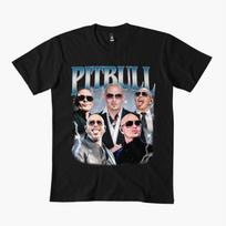 Vintažiniai Mr Worldwide Pitbull Rapper of the World marškinėliai vyrams moterims 100% medvilnės marškinėliai trumpomis rankovėmis Viršūnės 0128-2 - Vyriški ... S įvairiaspalvis