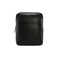 Montblanc Odinė Peties/Kryžinė Rankinė Su Užtrauktuku Vyriškos Rankinės Juoda 113189 Basic Set (Bag+Dust Bag)