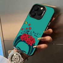 A-Artist F-Frida K-Kahlos Phone Case For IPhone17  16 11 12 13 14 15 16 Pro Max Plus Cover Colored Silver Funda Bumber iPhone17