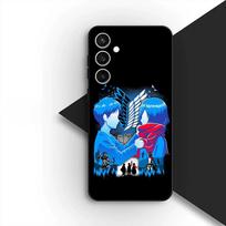 Casing for Motorola Moto G55 G45 G75 G85 G35 Edge 50 30 Fusion 40 NEO Ultra Pro Phone Cover Soft Case Attack on Titan Anime Levi Motorola Moto G75