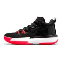Jordan Zion 1 'Infrared' Zion Mid top Basketball Shoes Black Red Unisex DA3131-006 36