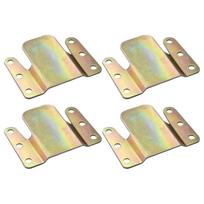 4pcs Sofa Connecting Fixing Buckle Furniture Anti-Shift Fixing Clip With Screws For Home Furniture Hardware Accessories