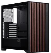 Blackstorm Artemis W01B ATX case, black/wood (ATX-W01B)