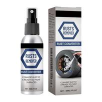 Quick-Drying Metal Rust Remover Ultra-Concentrated Rust Remover Spray 30ml Powerful Metal Rust Remover Car Maintenance Cleaning 30ml gray