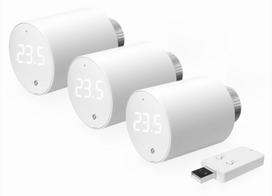 Shelly BLU TRV + BLU Gateway Gen3 smart thermostat, 3-pack (-BLU-TRV-3PC)