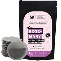 the tea trove Rozmarinų arbatos maišeliai Ekologiški-40 Be kofeino Rozmarino lapų arbatos maišeliai,0,06 kg,1 vnt. pakuotė