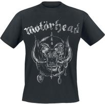 Motörhead War-Pig Skull T-Shirt Men's Black Rock Band Graphic Tee Classic Heavy Metal Punk Style Casual Top M