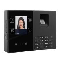 4 in 1 Employee Attendance Machine Facial Fingerprint Palm Print PIN Recognition Time Clock for Small Business EU Plug