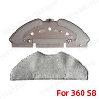 Water Tank Dustbin Dust Box With Filter Tray Mops With Cloths Spare Parts For 360 S8 Vacuum Cleaner Replacement Accessories