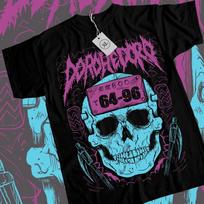 Dorohedoro Ebisu T-shirt Noi Kaiman Nikaido Horror Anime Black Shirt All Size Unisex T-Shirt S