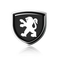 Peugeot Automobilio Metalinė Lipdukas Individualus Skydas Automobilio Galinės Bagažinės Skydas Emblema Ženklelis Lipdukas Peugeot 206 207 307 3008 2008 308 407 juoda