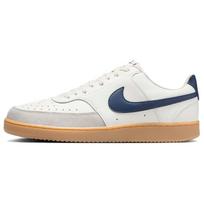 Nike Court Vision Low Balti Gumos Šviesiai Rudi Šviesiai Geležies Rūdos Vidurnakčio Mėlyni Vyriški Batai HF1068-133 44.5