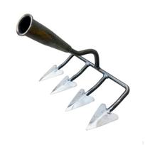 Garden Hoe Tool Multi Purpose Replacement Versatile Soil Digging Cultivating Weeding Manuring 4 Teeth