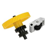 Smooth 3D Printer Extruder Drive Gears Hardened Steel Construction For Lab P2S Consistent Filaments Transmission 1