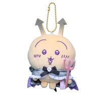 Chiikawa Cute Angel Devil Plush Doll Jiikawa Xiaoba Usachi Jiyi Small Pendant Keychain Girl Bag Decoration Small Ornaments Gift ruda