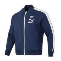 PUMA Vyriškas T7 sportinis švarkas Tamsiai mėlynas 628094-14 2XL