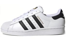 Adidas Superstar Debesėlio Baltumo Pagrindinės Juodos Auksinės GS FU7712 38.5