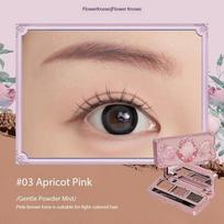 Flower Knows Midsummer Fairytales Eyebrow powder 3 color eyebrow palette beauty contour eyebrow pencil professional eye makeup 03