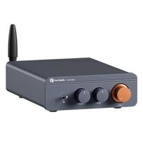 Fosi Audio BT20A Pro 300W x2 TPA3255 Bluetooth Power Compact Home Audio Stereo Amplifier Mini Class Integrated Amplifier for Home Adjustable pilka spalva