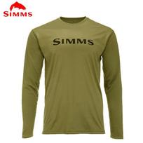 SIMMS Apsaugos nuo saulės Kamo Žvejybos Kostiumas Luya Ilgomis Rankovėmis Marškinėliai Lauko Kvėpuojantys XXS