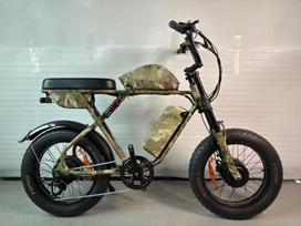 New K10 all terrain electric bicycle 2000W dual motor 52V 43Ah dual battery 20 * 4.0-inch thick tire electric bicycle hydraulic brake 2000W 52V 43AH juoda