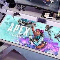 Apex Legends Pelės Kilimėlis Įvairių Dydžių Didelis Kvadratinis Kompiuterio Biuro Žaidimų Stalo Kilimėliai Guminiai Neslystantys Pelės Kilimėliai 600x300x2mm