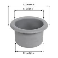 72mm/77mm/79mm Black Cup Water Drink Holder Recessed For RV Car Marine Boat Trailer Can Place Beverage Bottles, Water Cups