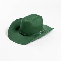 Kaimo muzikos 100% vilnos skrybėlės su kvadratiniu kraštu Vakarų kaubojaus skrybėlės Helovino kostiumų konkursas Fedora Platus odinis vidus Veltinio skrybėlė S 55cm žalia