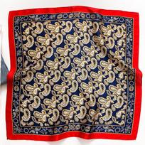 53cm 100% natūralaus šilko bandana moterims, vintažinė paisley kaklaskarė, musulmonų galvos apdangalas, hijab, kvadratinė kaklaskarė, foulard, prabangi bufanda 53x53cm