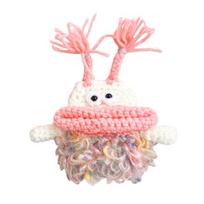 Crochet Cartoon Earbud Case for AirPods 1/2/3/4 for AirPods Pro 1/2/3 Bluetooth-compatible Wireless Earphone Charging Case Cover Headphone Protective A