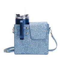 For Stanley Bag Stanley Cup Purse Stanley Cup Holder Outdoor Crossbody Water Bottle Bag with Strap, for Stanley Cup A