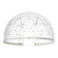 15x9,5 pėdų sodo burbulinė palapinė 10-14 žmonėms, lauko skaidrus geodezinis kupolas