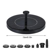 Garden Outdoor Pond Water Feature Floating Water Pump Universal Pool Decor Solar Fountain Pump For Fish Tank