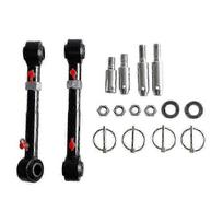 2.5-6 Inch Lift Kit with Quick Disconnect Sway Bar End Links for Jeep Wrangler JK 2007-2018, Front Swaybar Quick Disconnect System Car Accessories