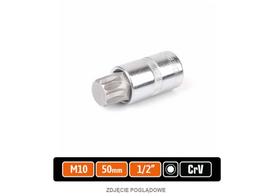 Klucz Nasadowy 1/2  Z Bitem Spline 55 Mm/M10 / Teger