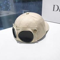 Unisex Vasarinės beisbolo kepurės Su akiniais Avijatoriaus kepurė Moteriška Asmenybė Hip Hop Kepuraitė Su snapeliu Vyriška Lauko sporto Kepurė nuo saulės gorras Adult&Adult smėlis